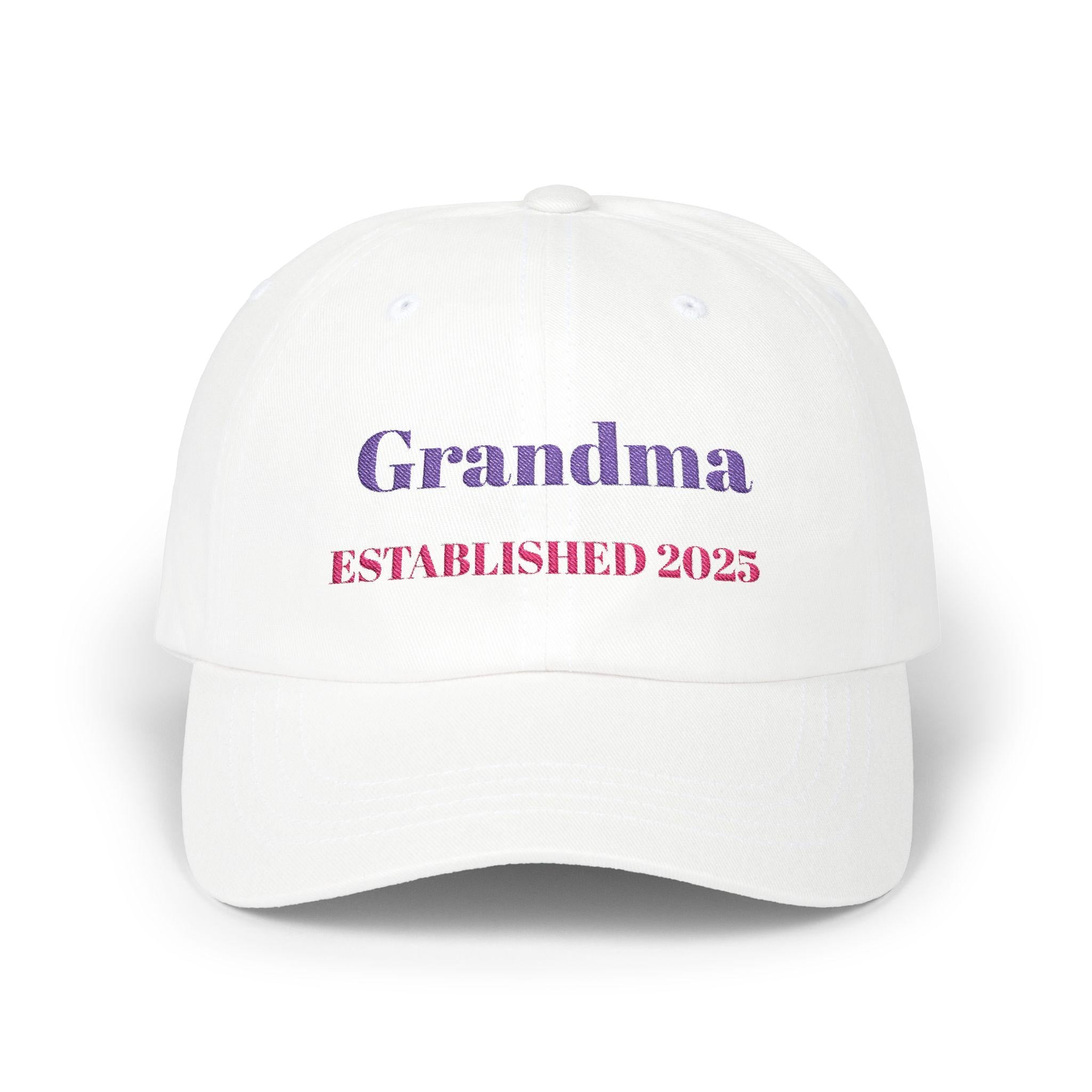 Grandma Love Cap, Hat, Perfect for Holidays, Driving Grandchildren to School, Park, Walking a Dog