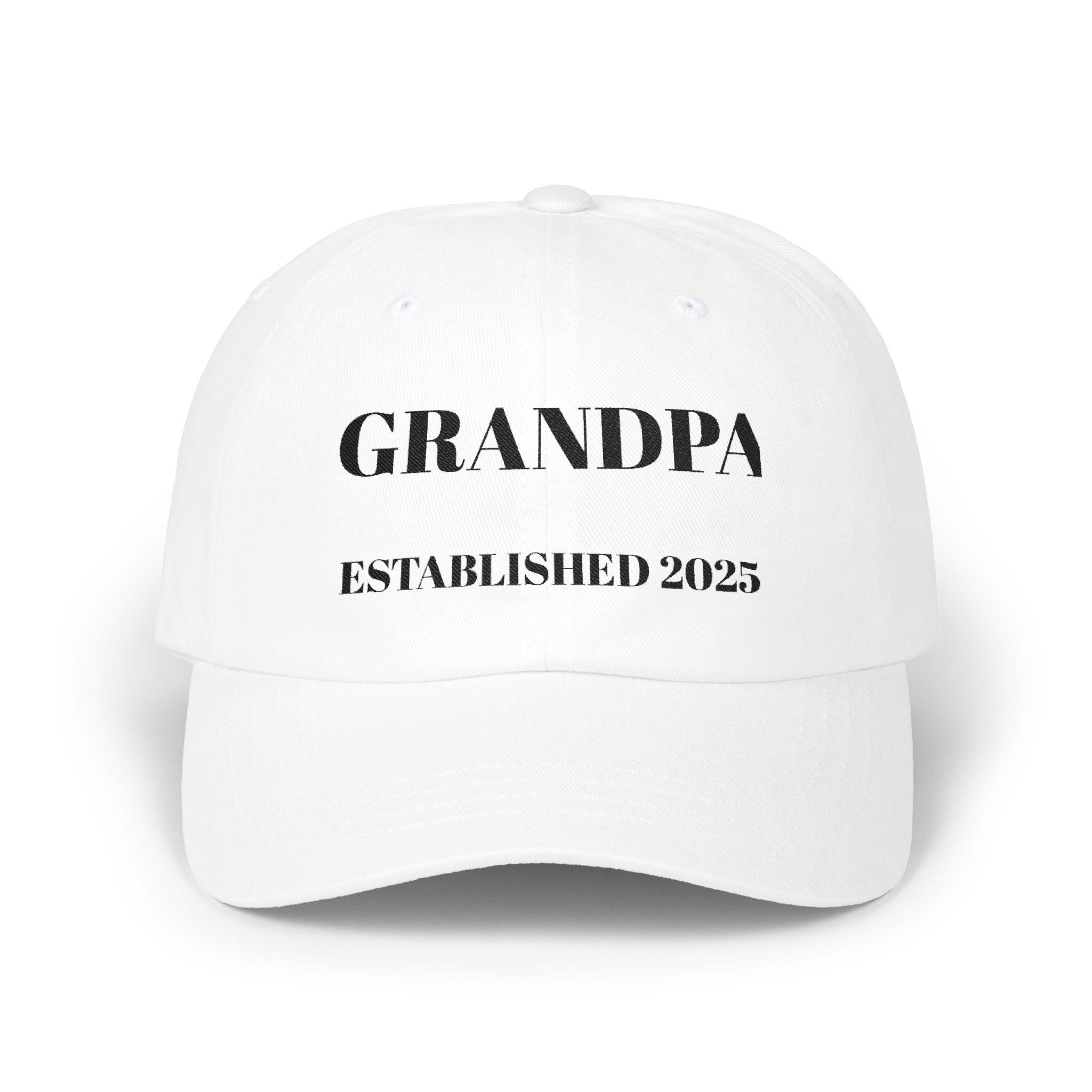 Grandpa Cap, Hat, Perfect for Holidays, Gift for Christmas, Grandchildren and Bay Boy and Baby Girl