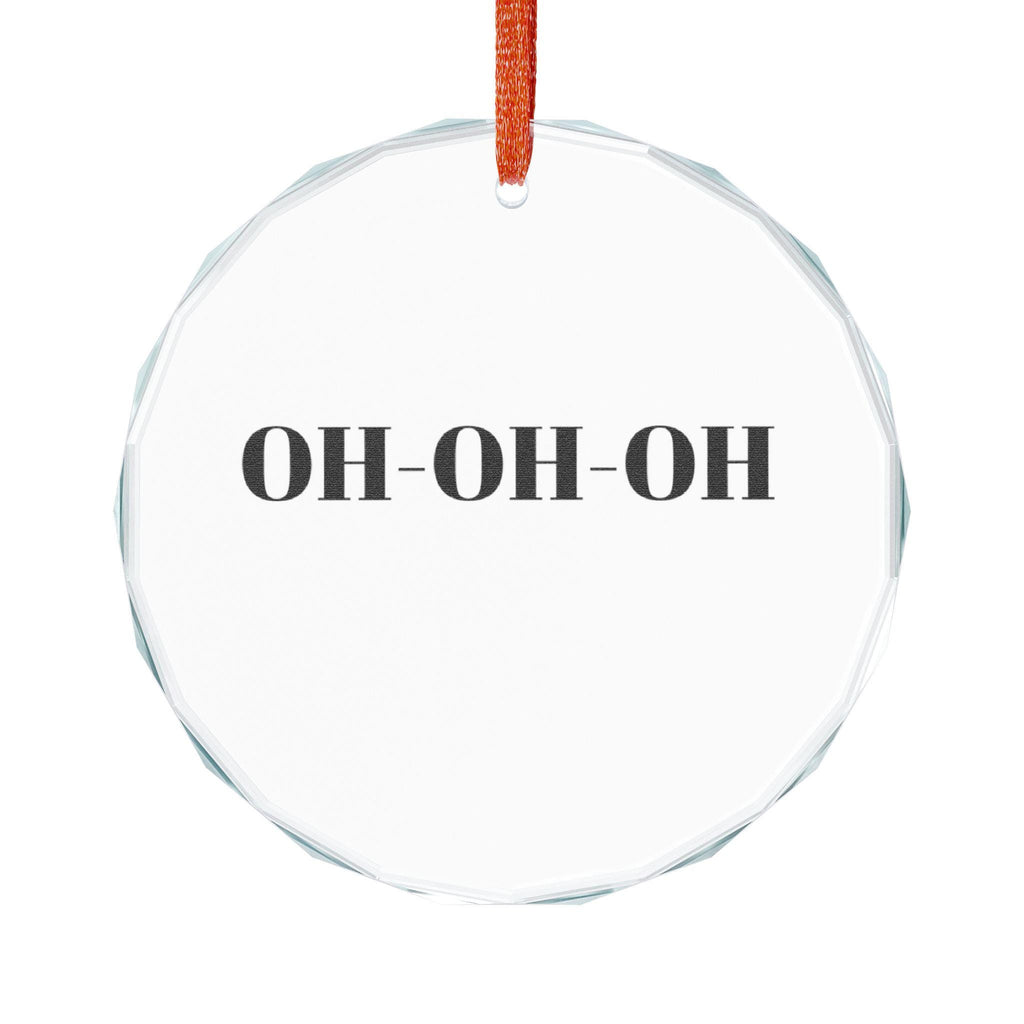 Crystal Glass Ornament, Christmas, Family and Celebration, Gift and Perfect Present, Mom and Dad Stylish Ornament