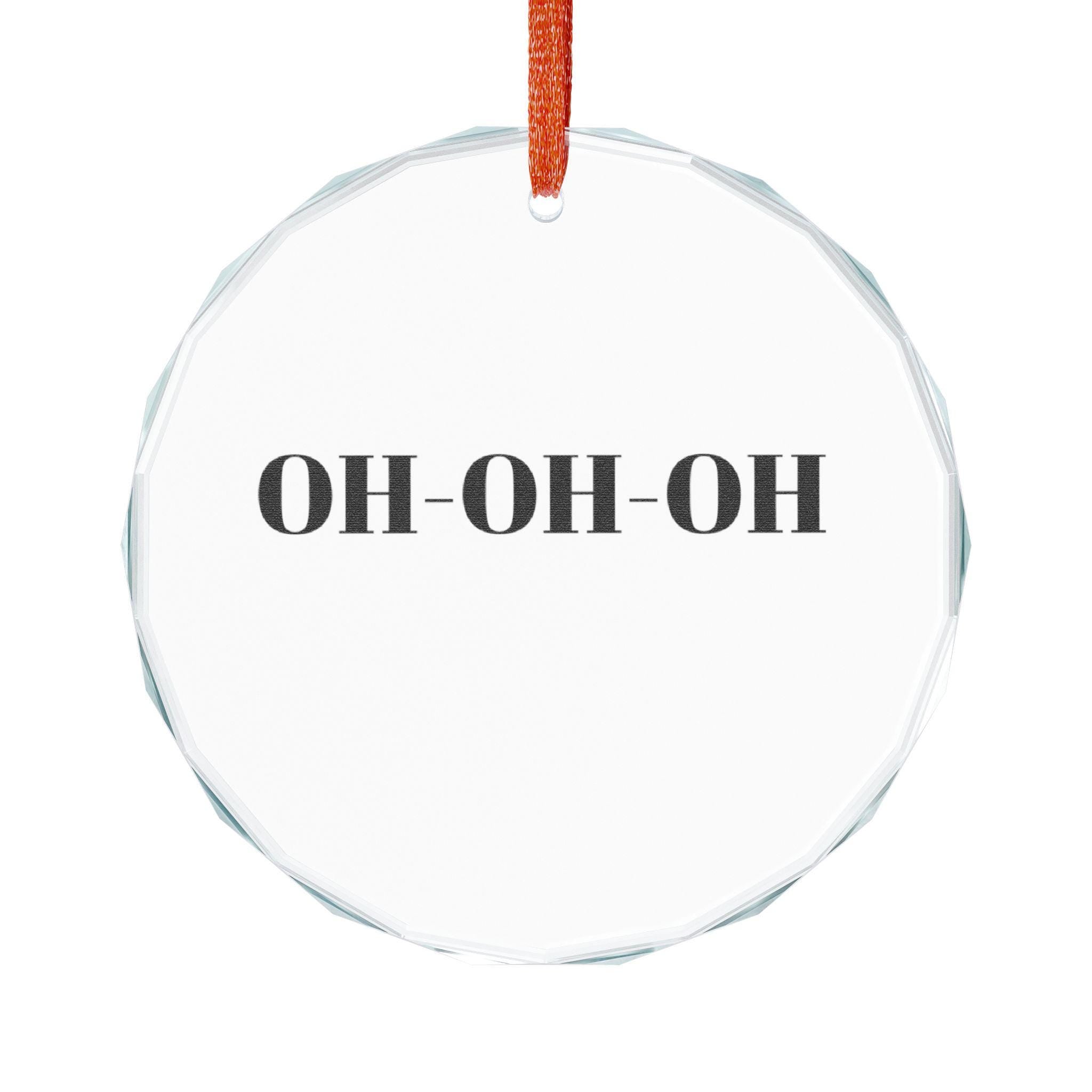 Crystal Glass Ornament, Christmas, Family and Celebration, Gift and Perfect Present, Mom and Dad Stylish Ornament