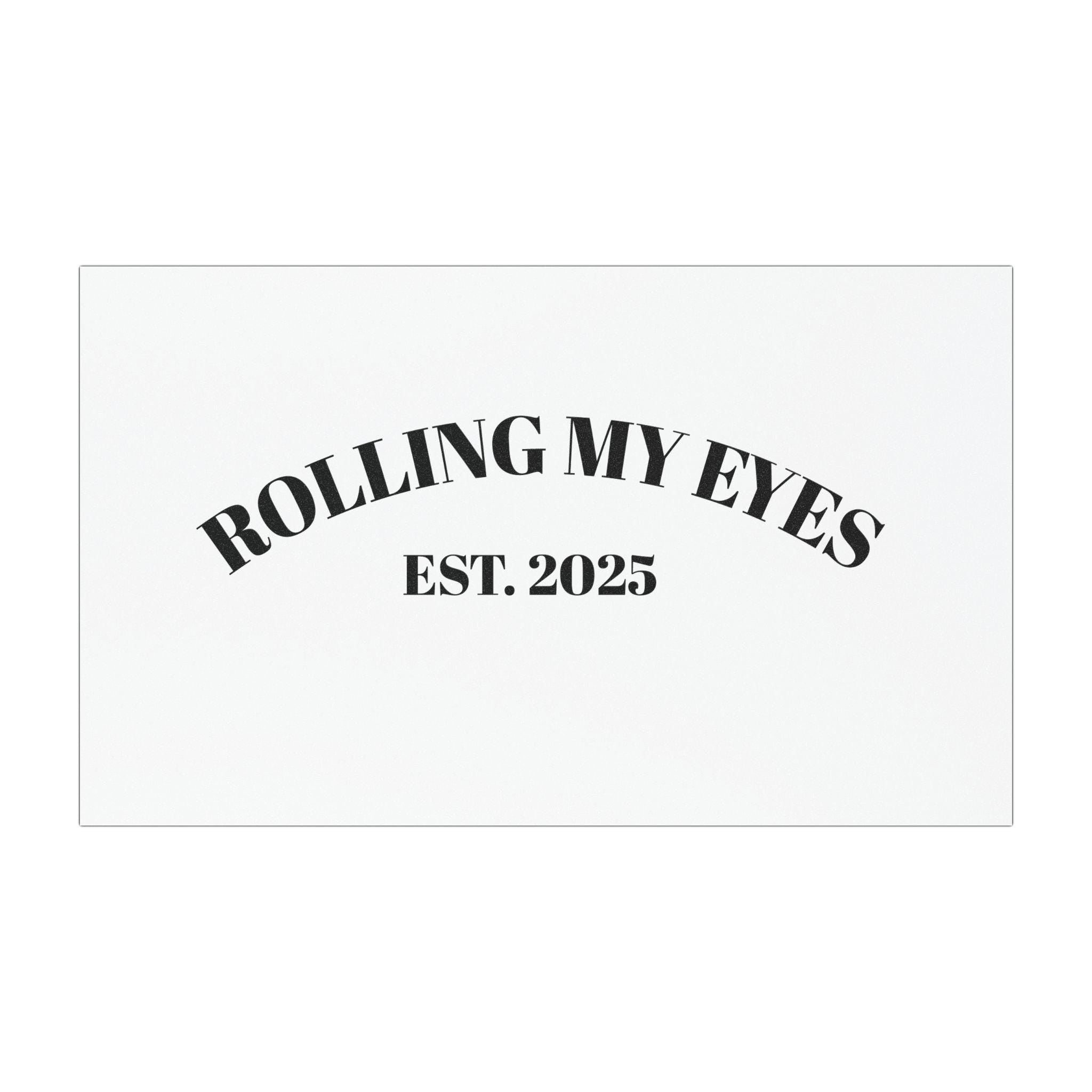 Car Magnets, Rolling My Eyes, Gift, Mom, Dad, Sticker, Art